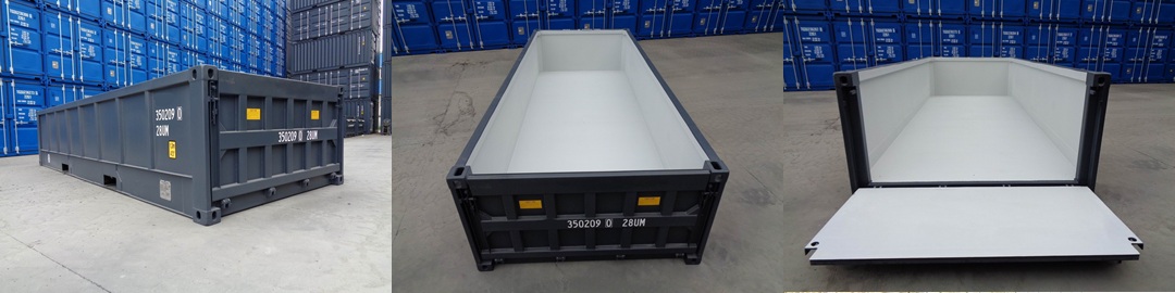 Nieuwe 20ft BIN container