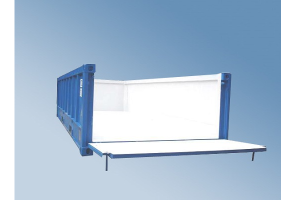 20 x 8 x 4¼ ft - Typ Open Top - Modell BIN