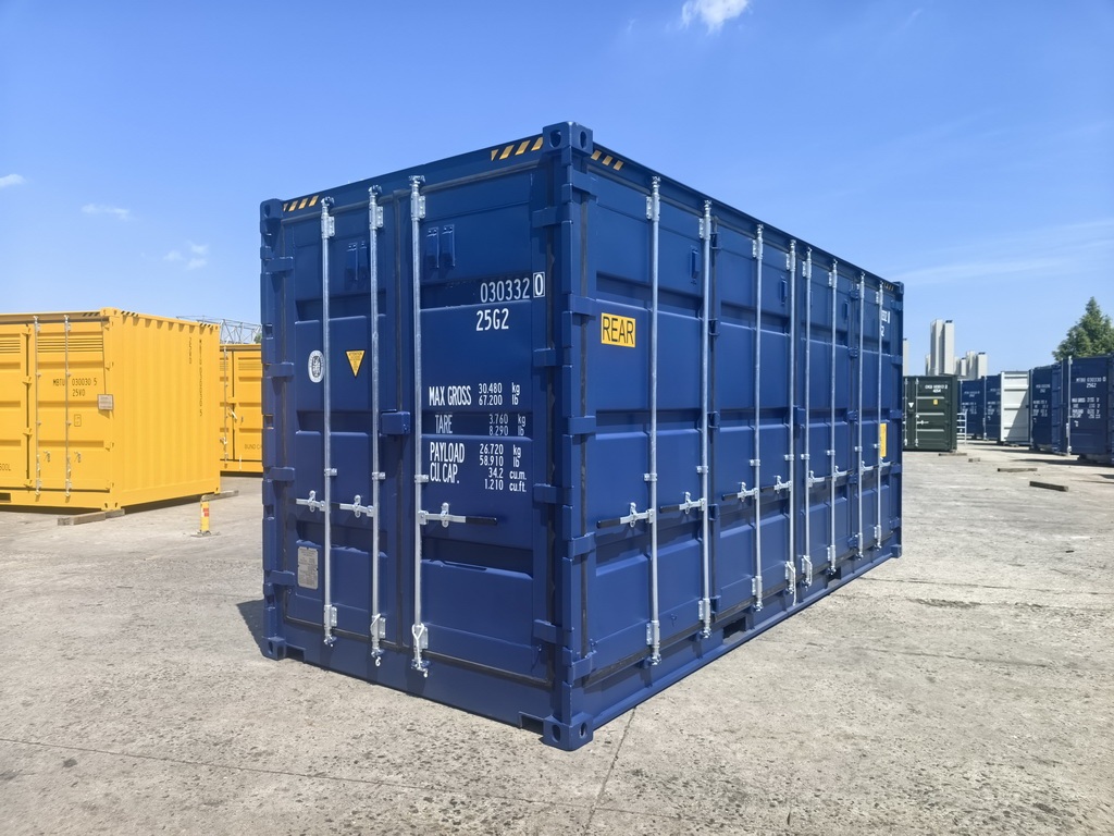 20 x 8 x 9½ ft - Type Full Side Access | Open Both Sides