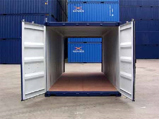 20ft Dry Box container met dubbele deuren (Double Door) aan beide kopse kanten, ISO-zeecontainer voor opslag en transport – Wilbert Trading