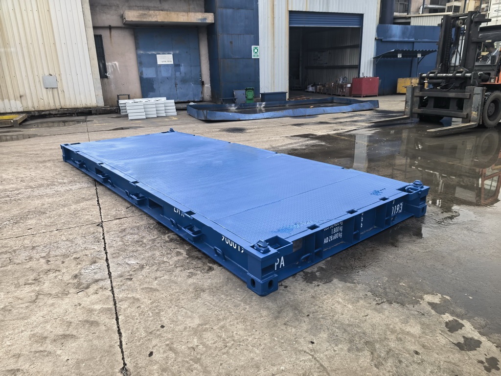 20 x 8 x 1 ft Type Flatrack | Platform