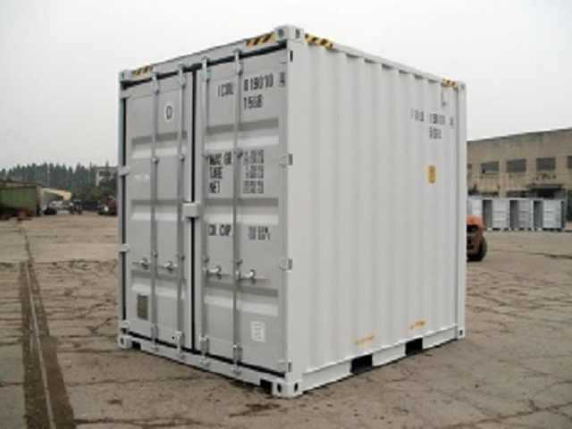 10ft High Cube Dry Box container (ISO 15G1), extra hoge compacte zeecontainer voor opslag en transport – Wilbert Trading