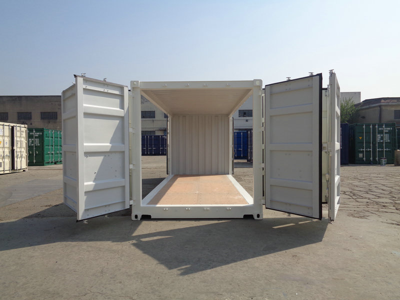 Ik zoek een container met beide wanden open