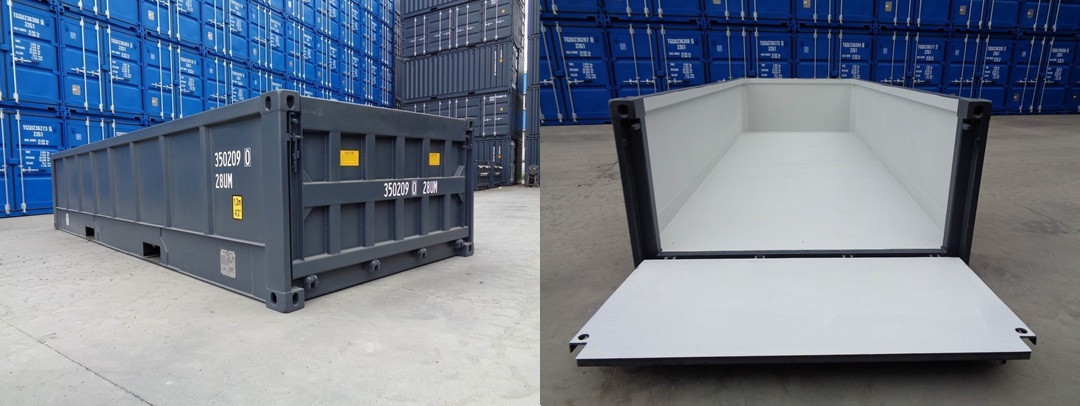 Nieuwe 20ft BIN container