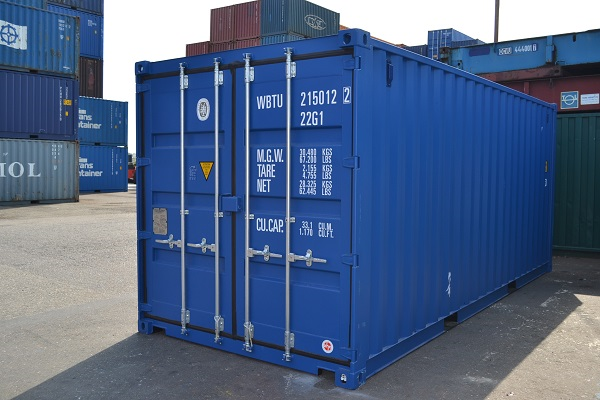 20ft dry box container - Model met houten vloer